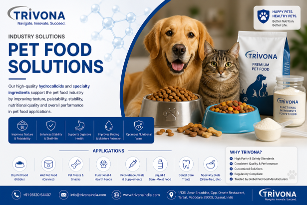 Pet food ingredient solutions
