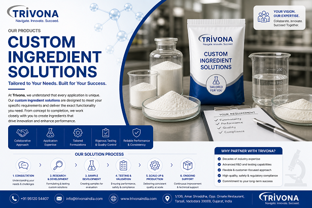 Custom ingredient solutions