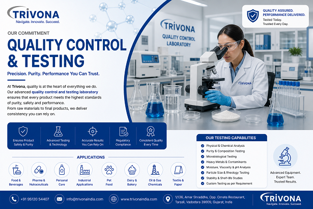 Quality control and testing